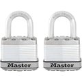Master Lock Padlock Steel 1In Vert Clr K/A M1XT